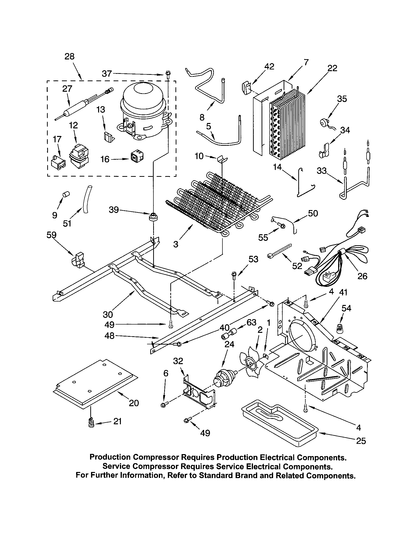 Kenmore 10651069101 unit diagram