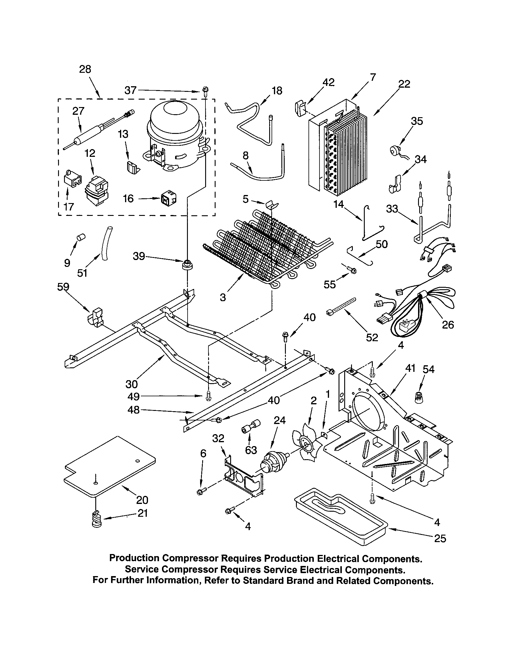 Kenmore 10651274201 unit diagram