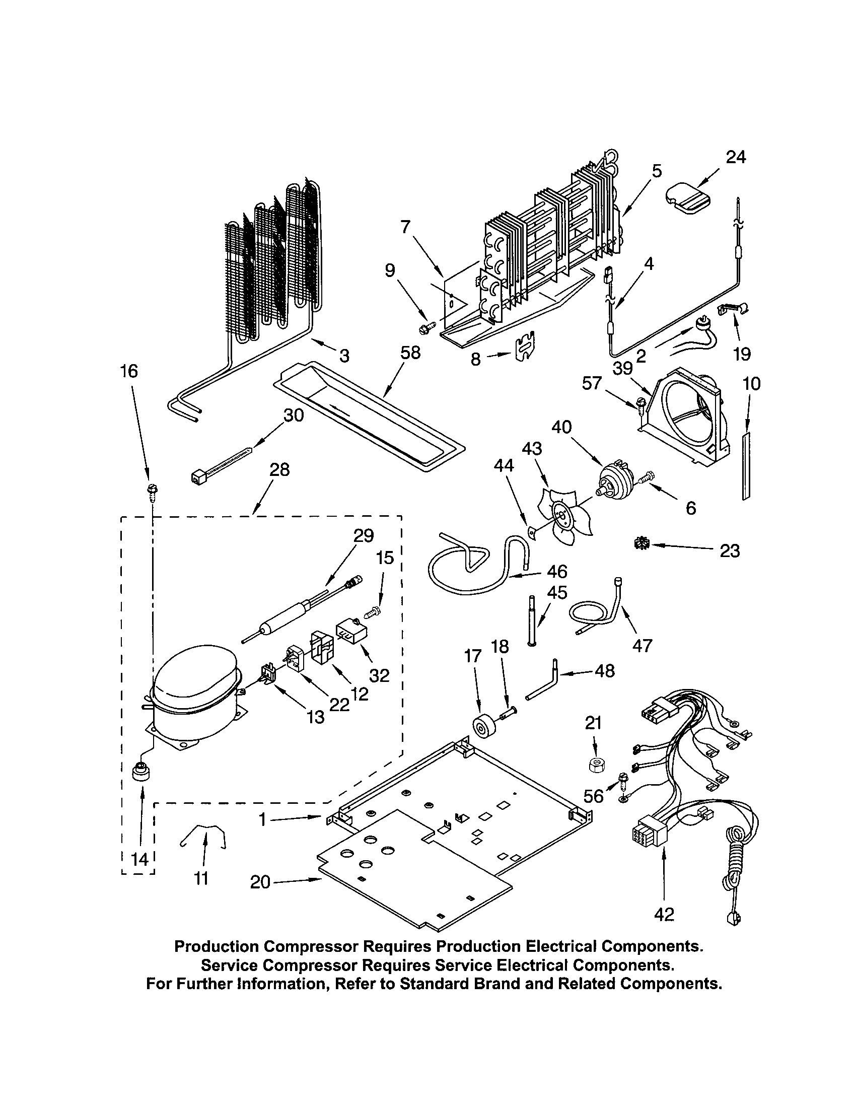 Kenmore 10671974101 unit diagram