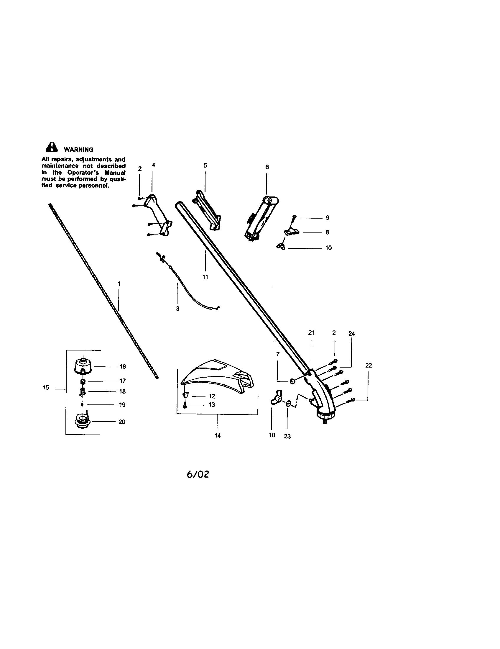 Craftsman 358796050 driveshaft/gear box diagram