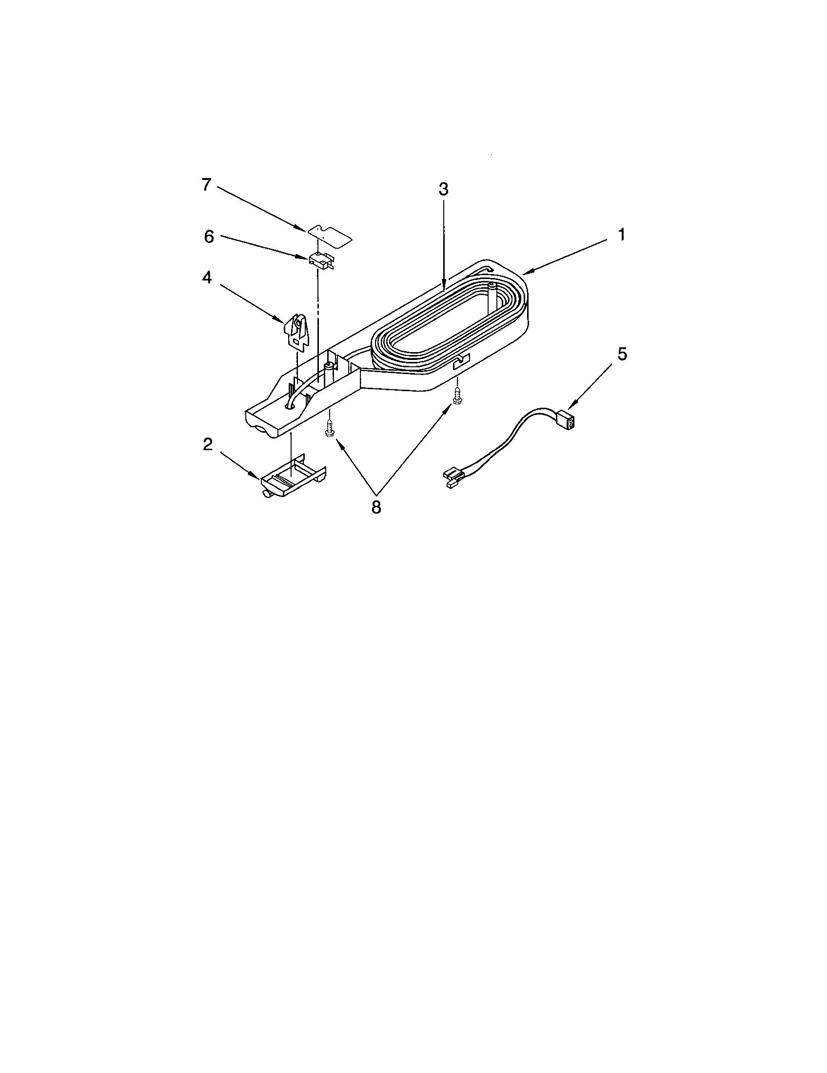 Kenmore 10672202201 water dispenser diagram