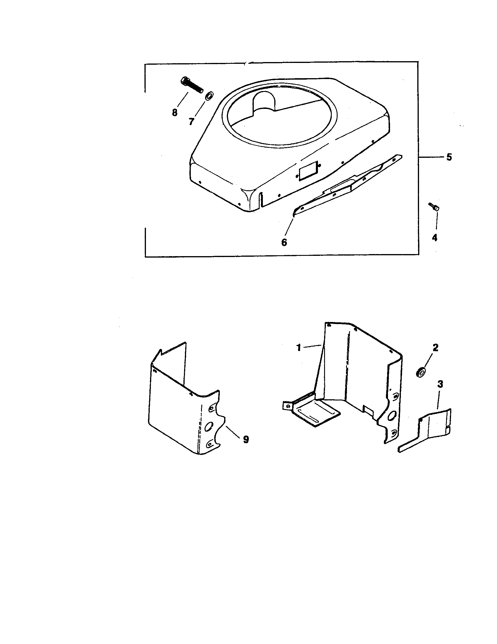 Craftsman 917256711 baffles and shroud diagram