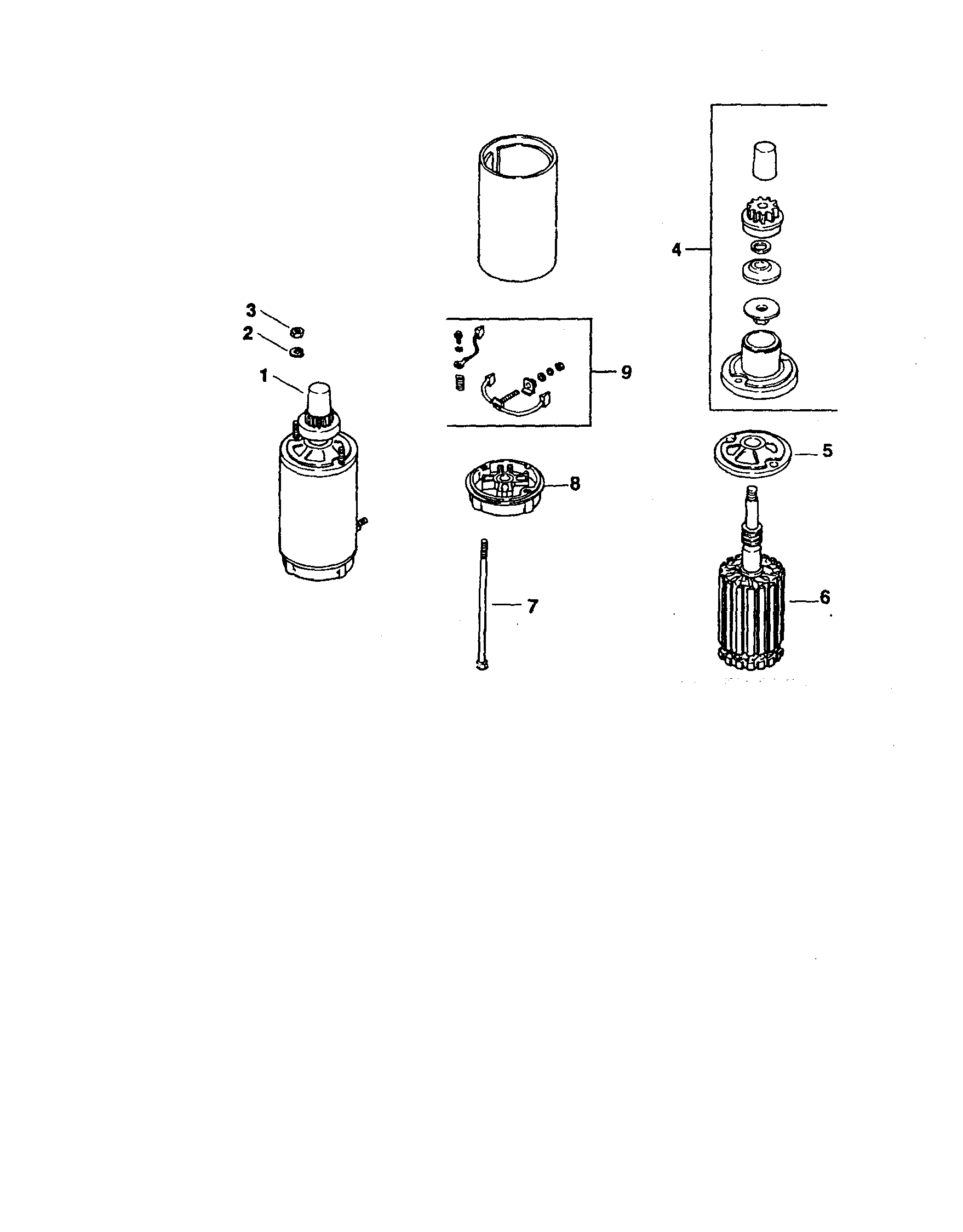 Craftsman 917256711 electric starter diagram