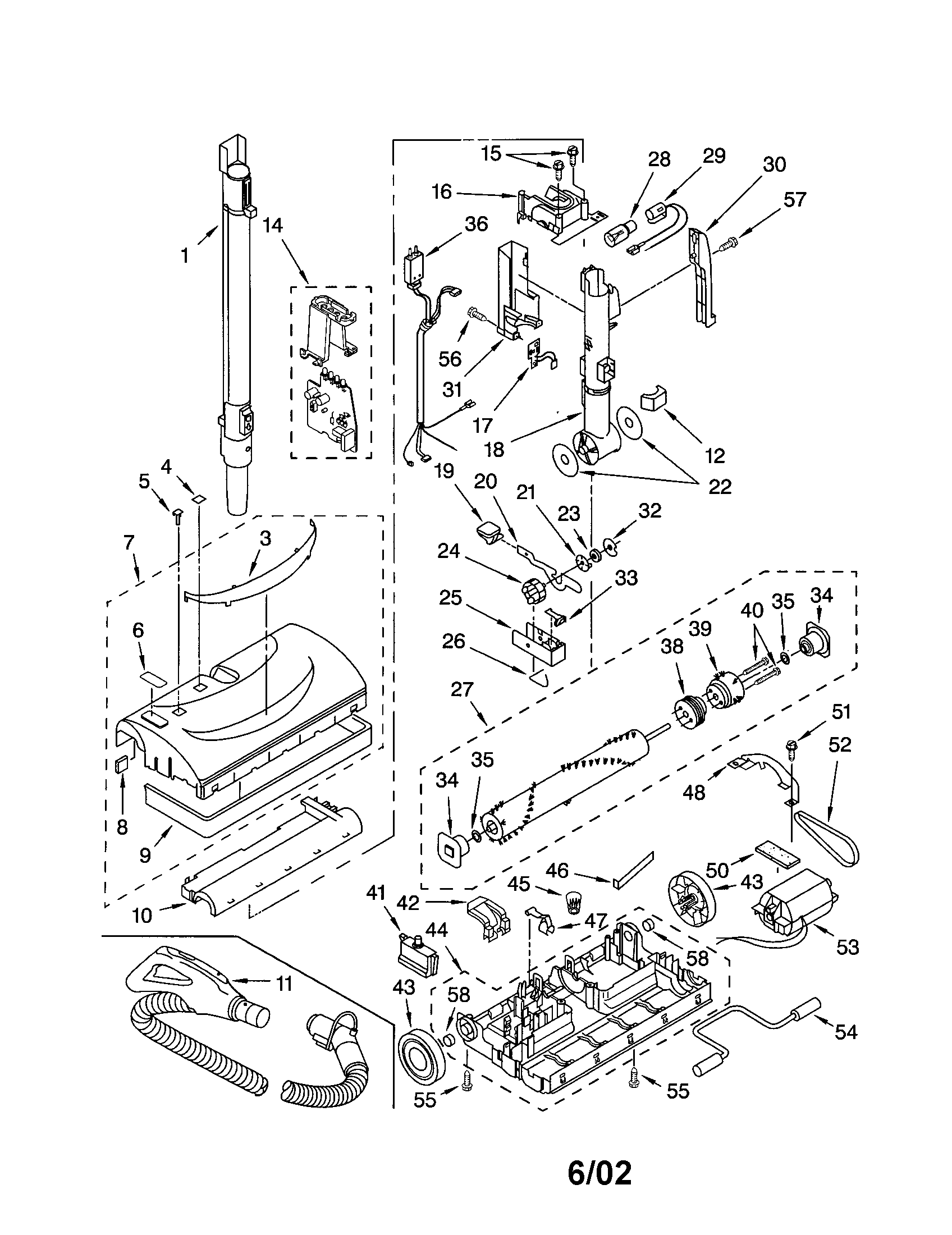 Kenmore 11652812203 power-mate diagram
