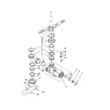 Kenmore 110723120 pump and spray arm diagram