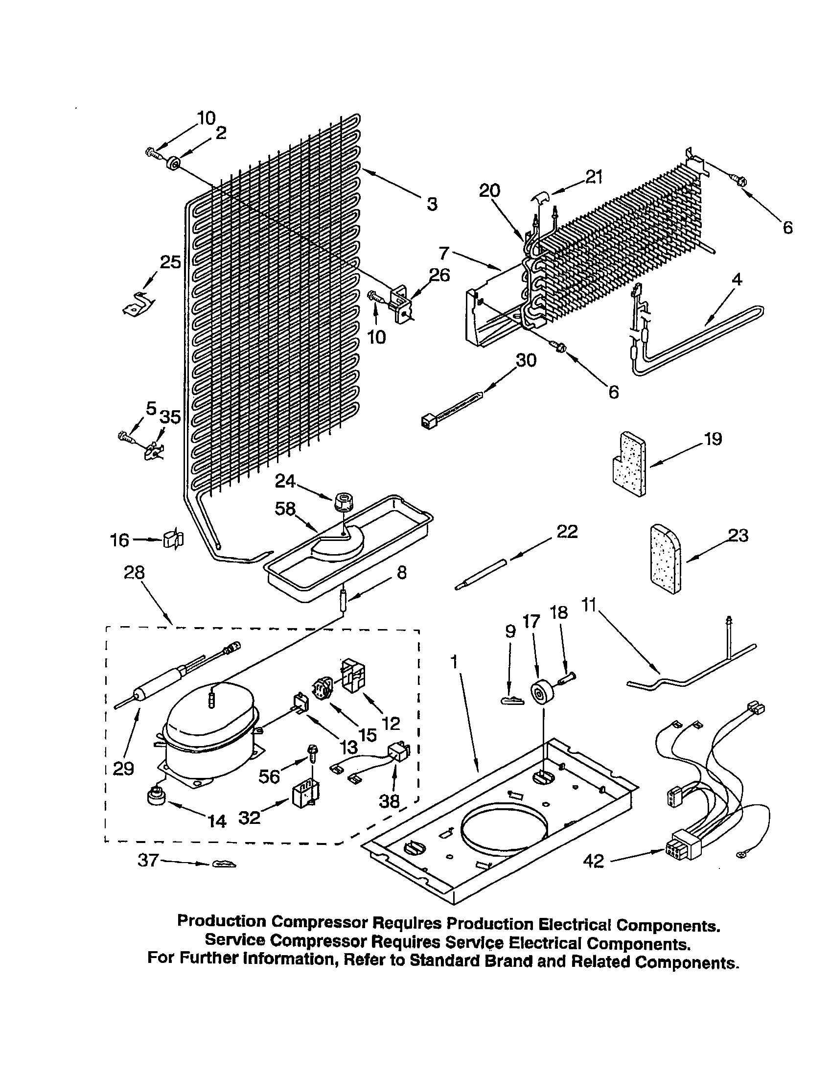 Kenmore 1069354281 unit diagram
