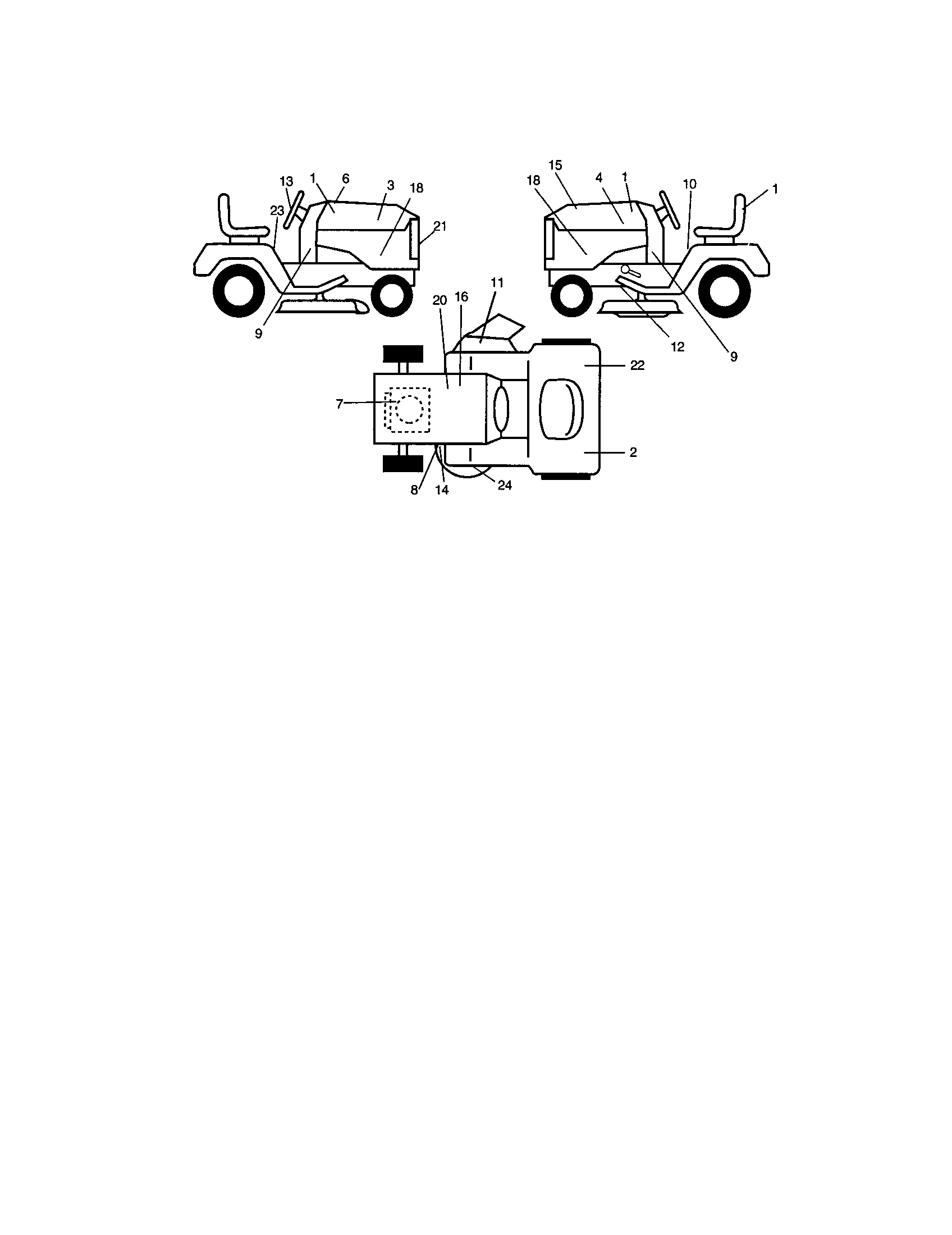 Craftsman 917272265 decals diagram