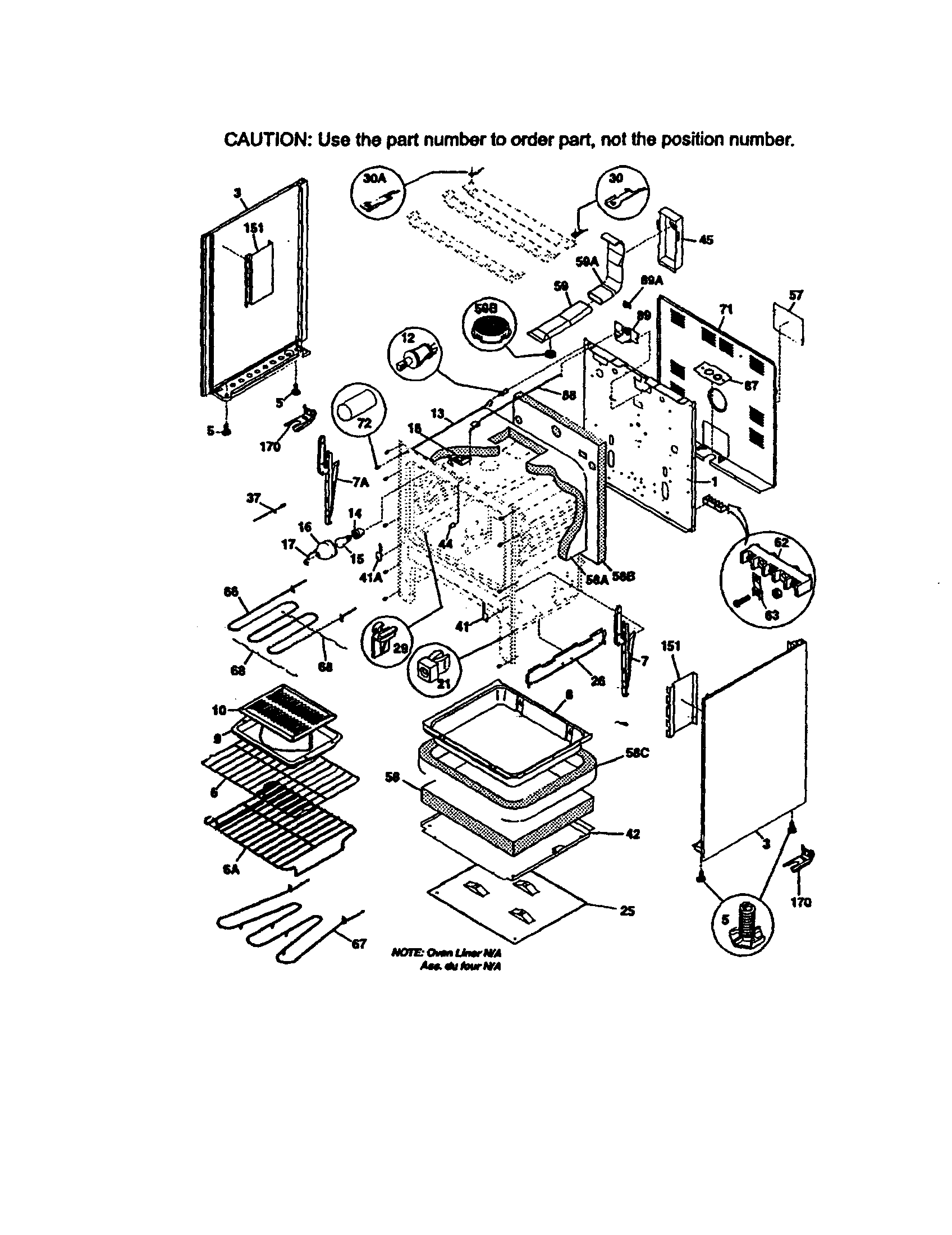 Kenmore 79095412100 body diagram