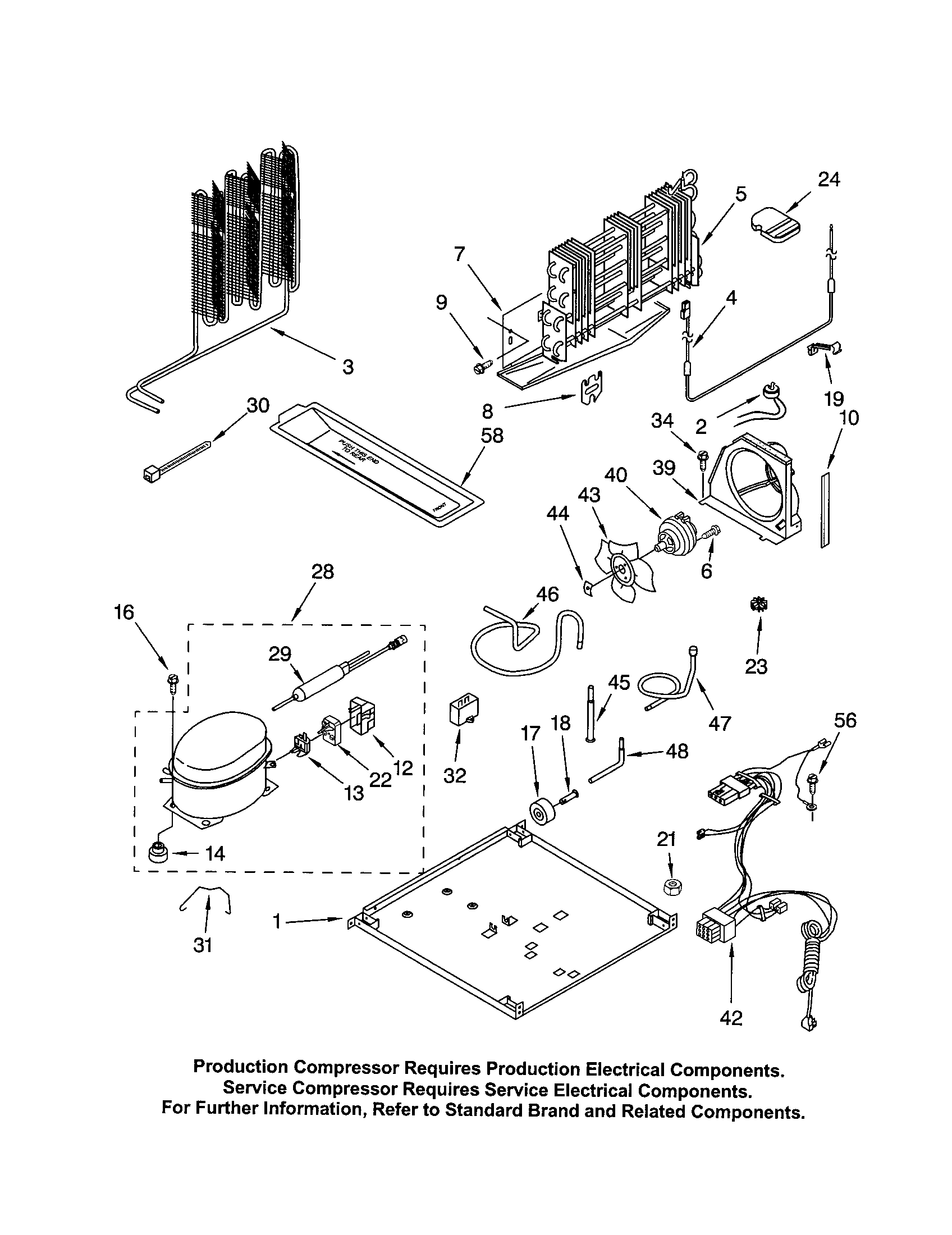 Kenmore 10661912102 unit diagram