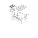 Kenmore 66575004103 drawer and broiler diagram