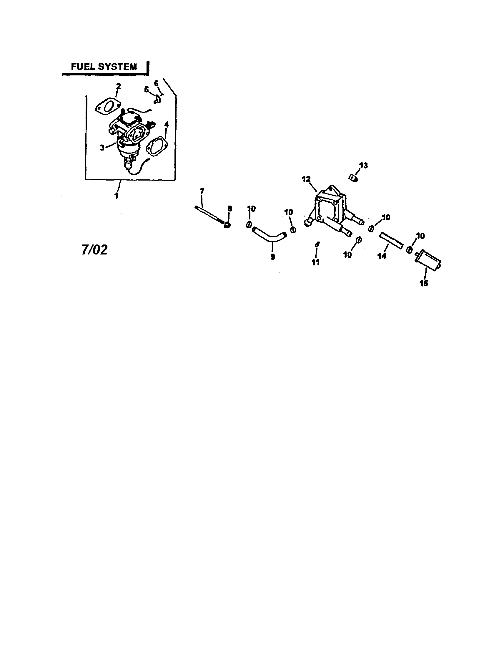 Craftsman 917273220 fuel system diagram