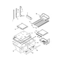 Kenmore 10672272101 shelf diagram