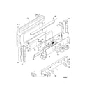 Frigidaire FGF379WECK backguard diagram
