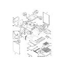 Frigidaire FGF379WECK body diagram