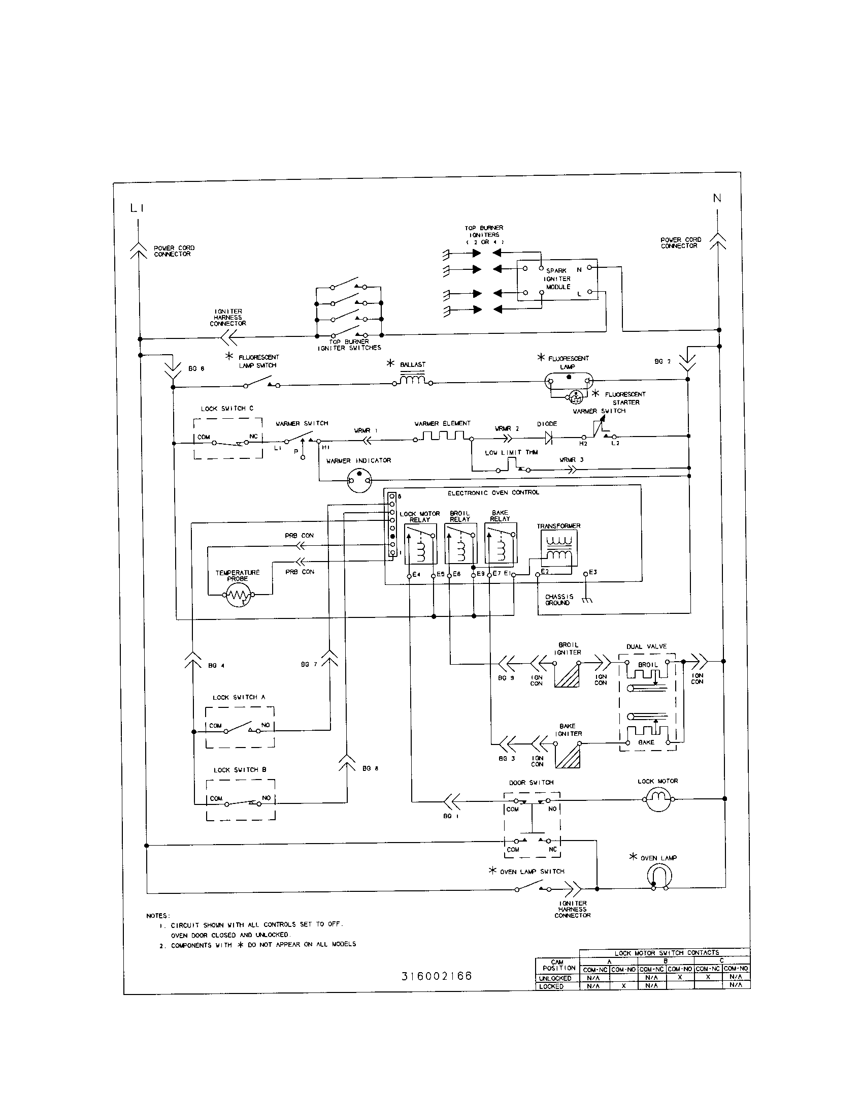 Frigidaire FGF379WECM wiring diagram diagram