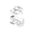 Kenmore 79071105893 top/drawer diagram