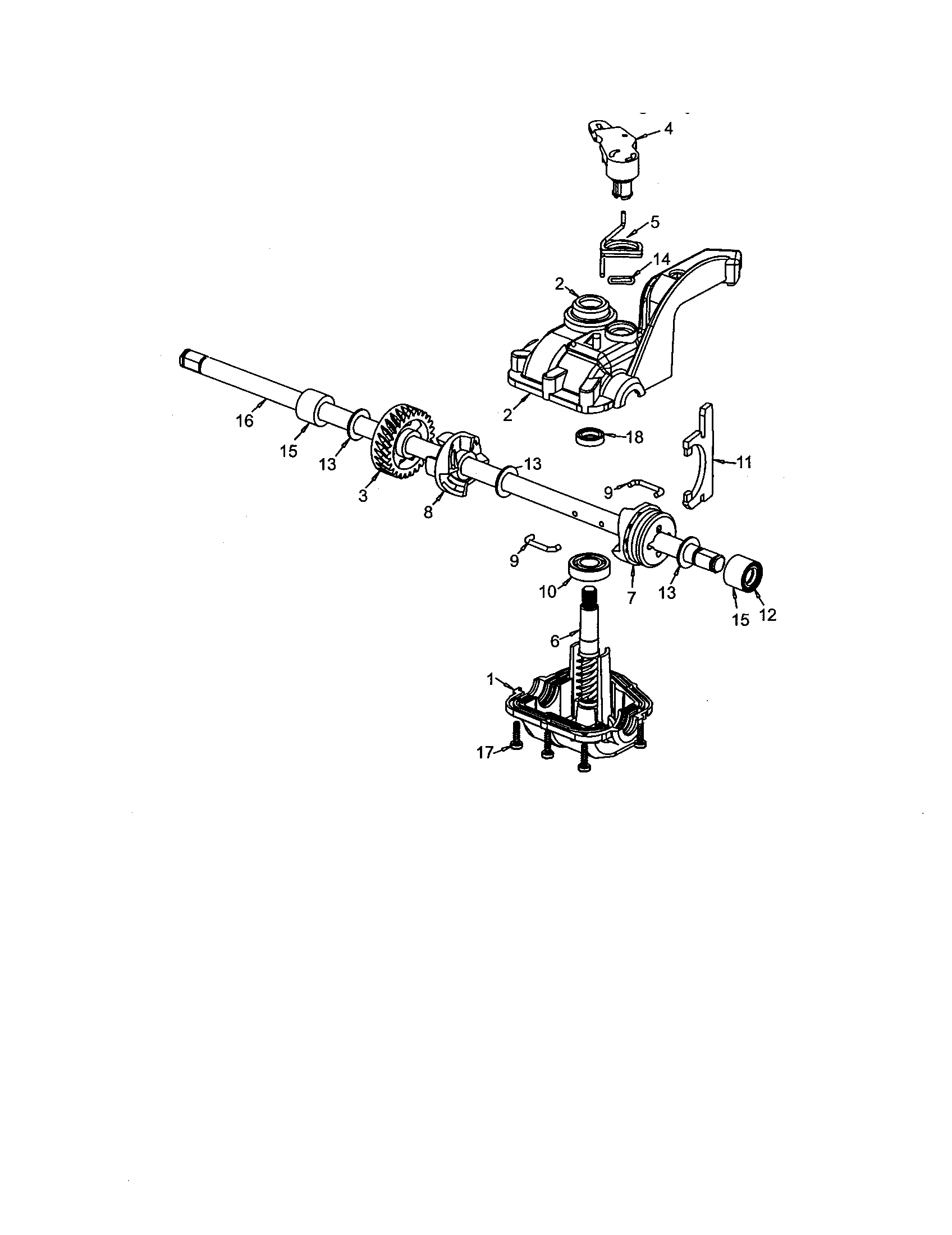 Craftsman 917378452 gear case diagram