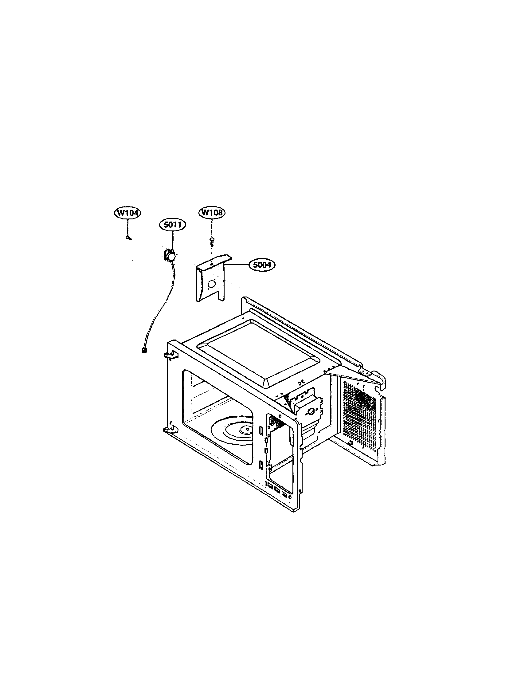 Kenmore 72162342202 sensor diagram