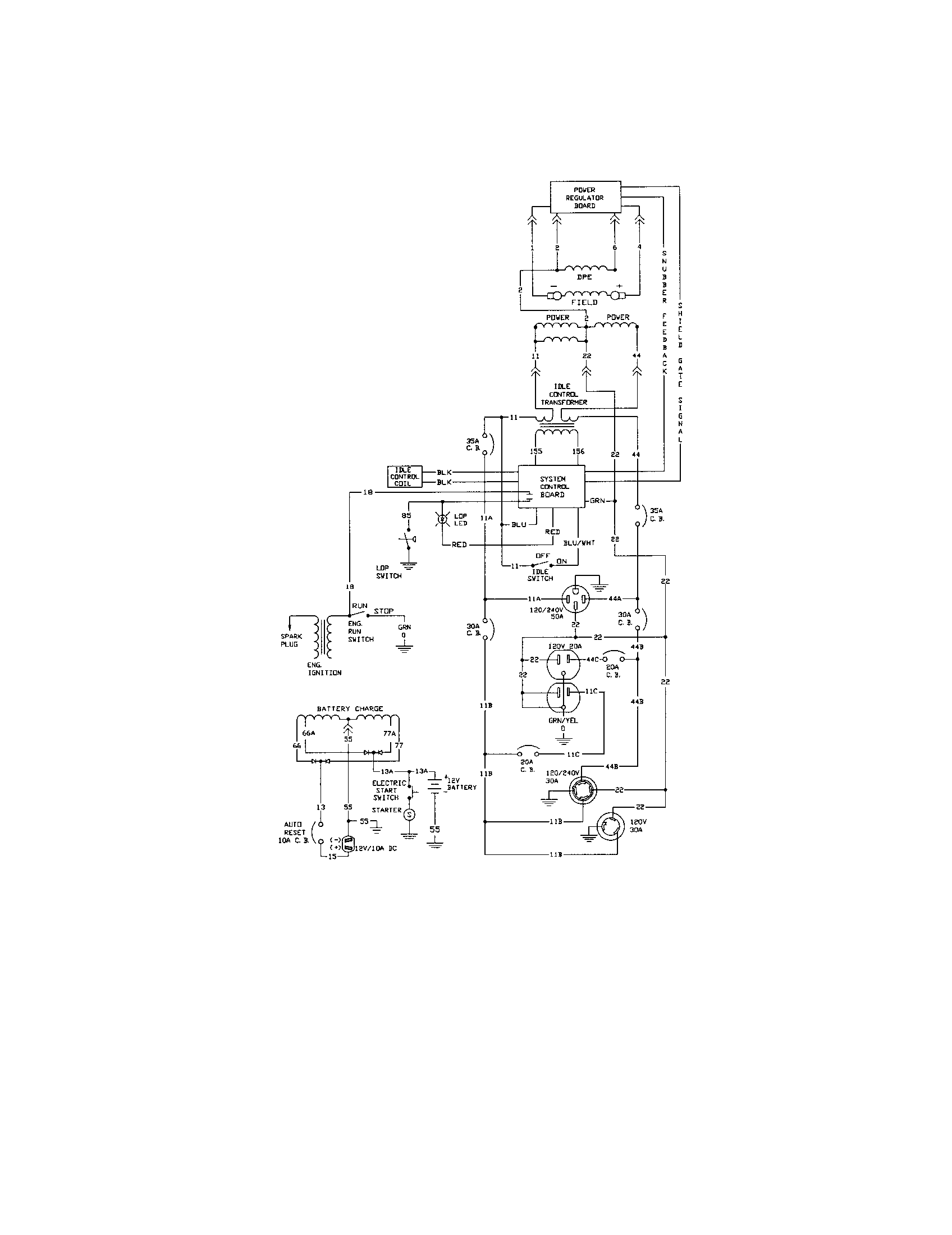 Craftsman 580327182 schematic diagram