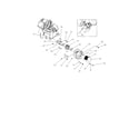 Craftsman 580327160 ehf00945 carburetor/air cleaner diagram