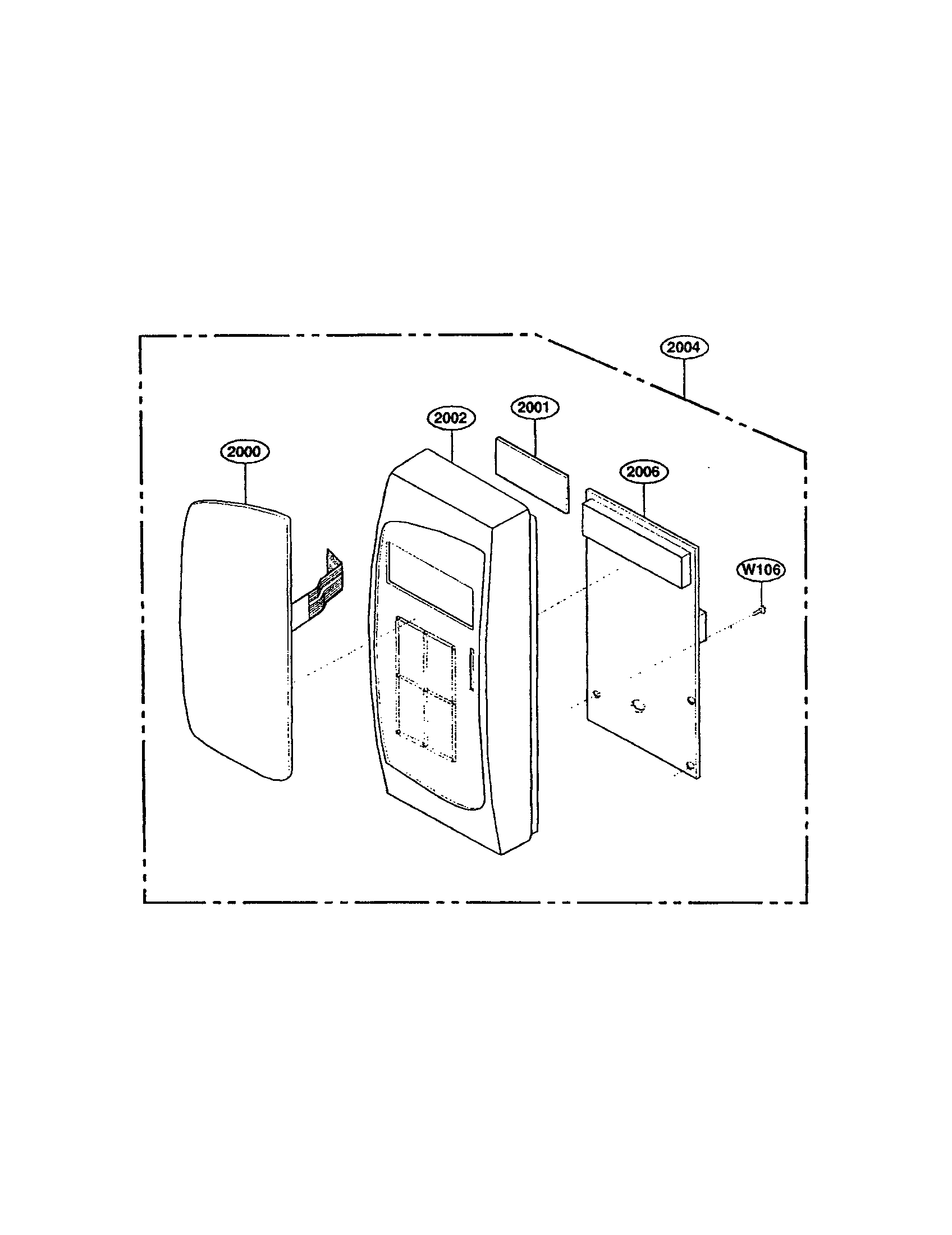 Kenmore 72162259200 controller diagram