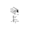 Kenmore 72162259200 latch board diagram
