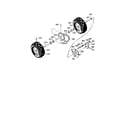 Craftsman 536881120 wheel assembly diagram