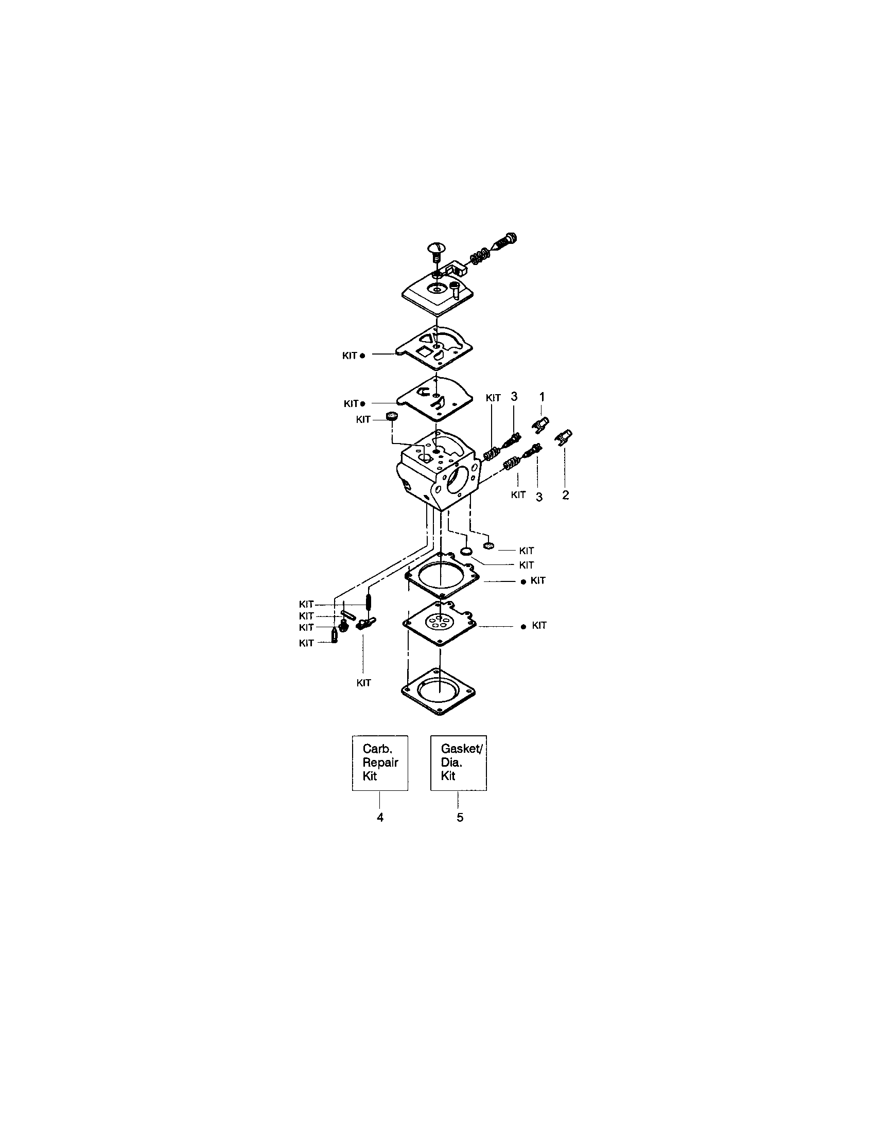 Craftsman 358348231 carburetor - wt610--#530071492 diagram