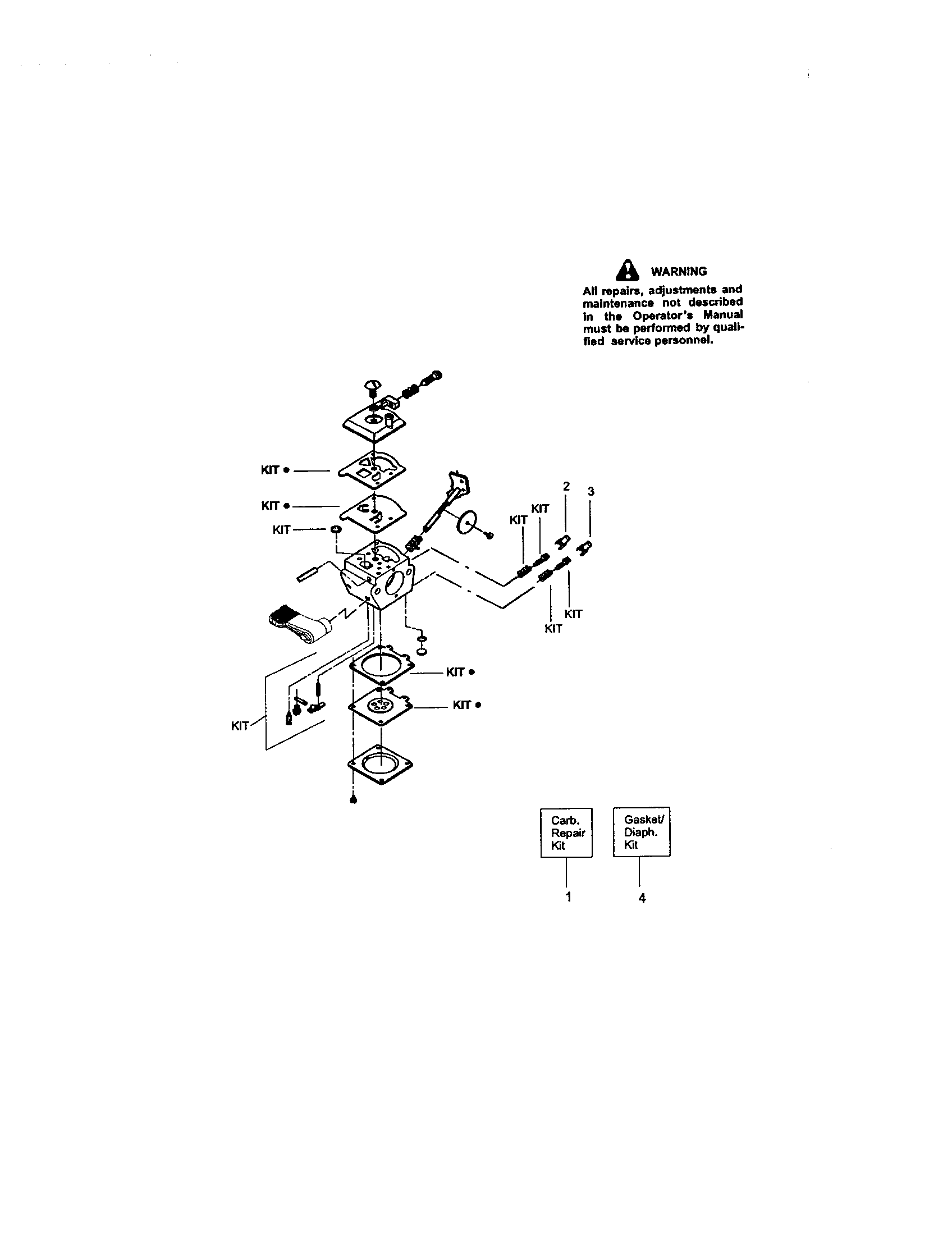 Craftsman 358795100 carburetor #530071405-wt597 diagram