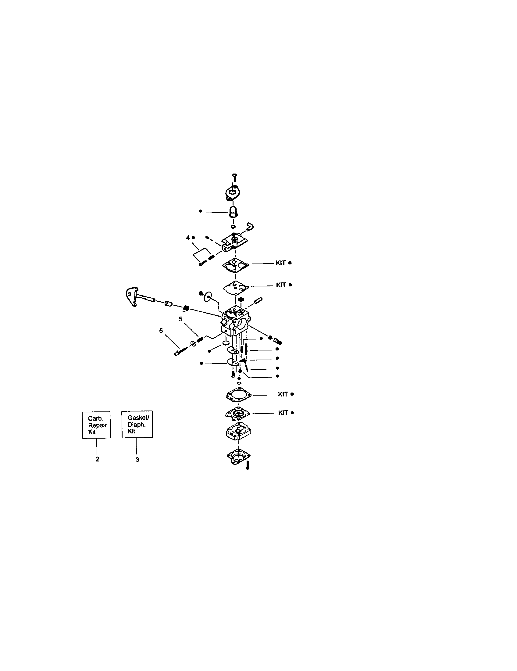 Craftsman 358796270 carburetor #wa226-530069754 diagram