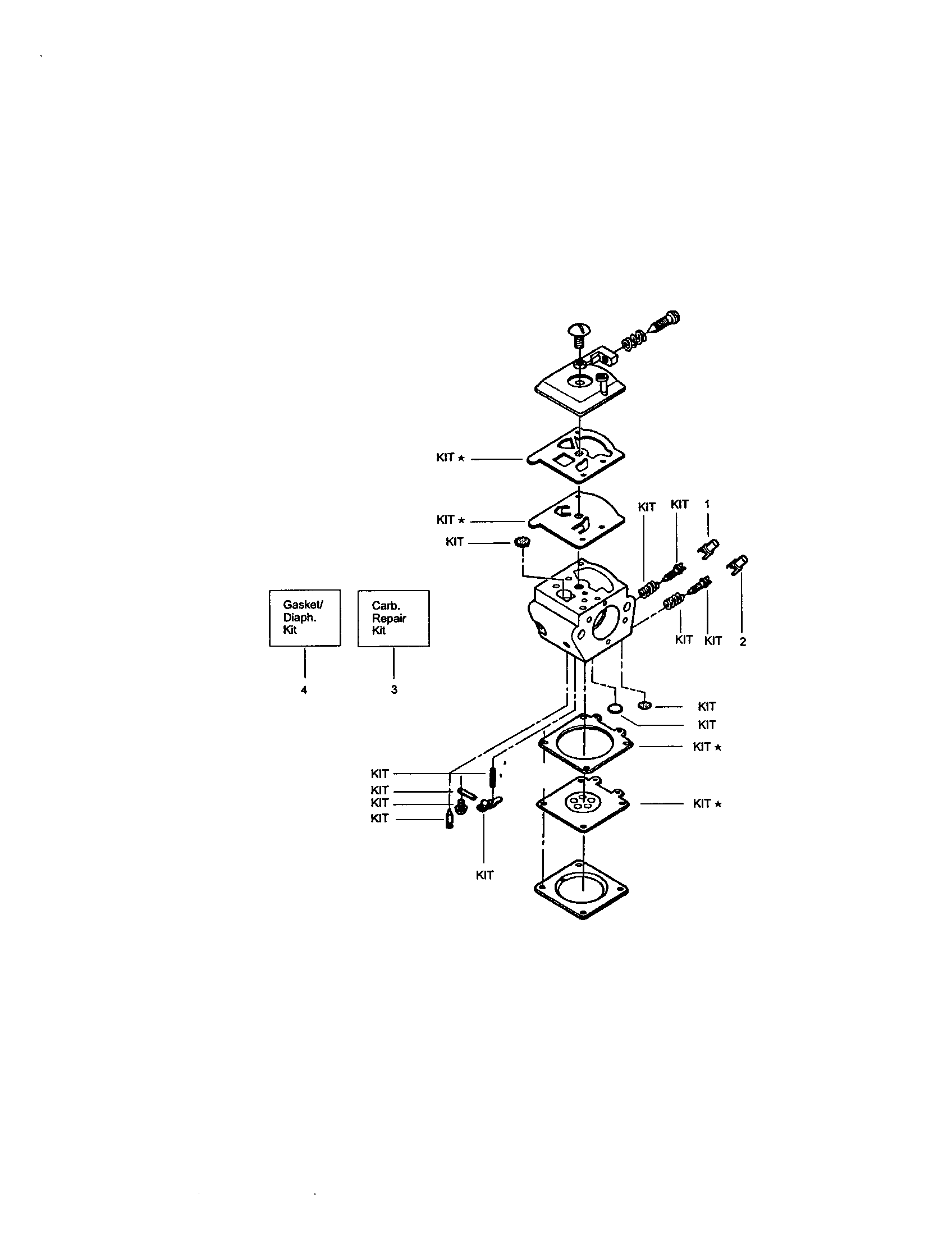 Craftsman 358350570 carburetor #530071410 diagram