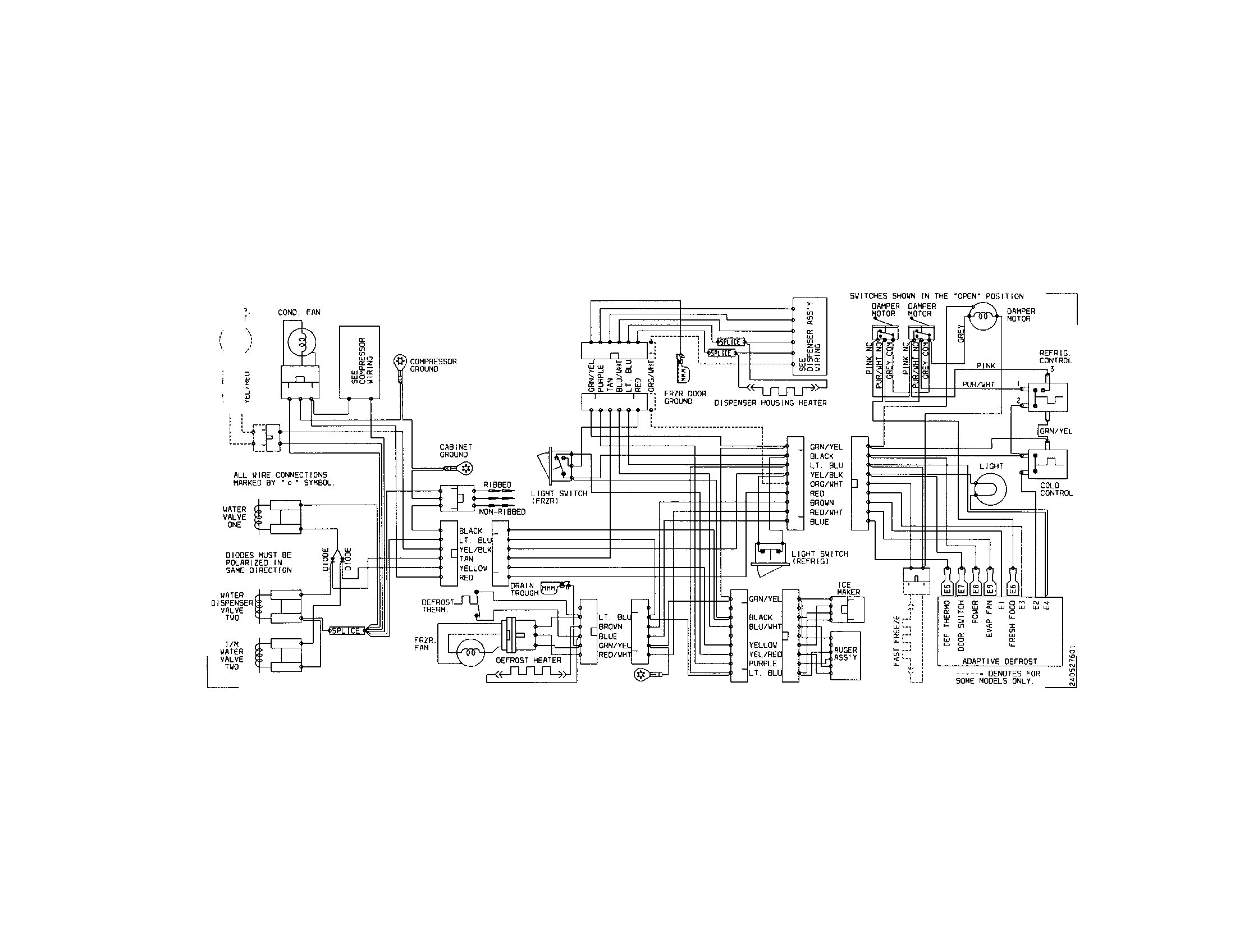 Kenmore 25351232106 wiring diagram diagram