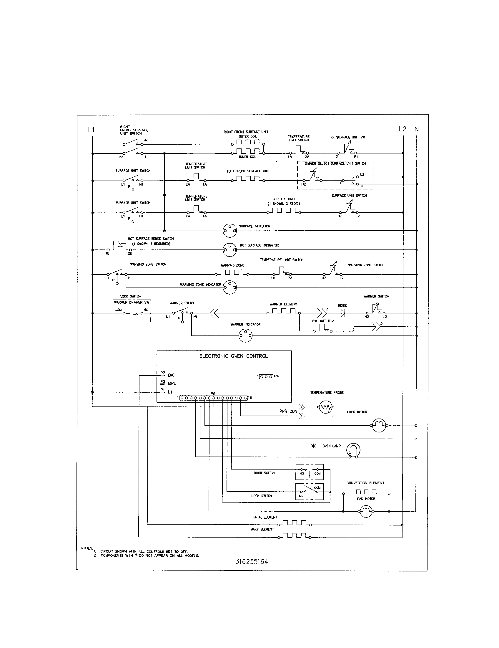Kenmore 79095912200 wiring diagram diagram