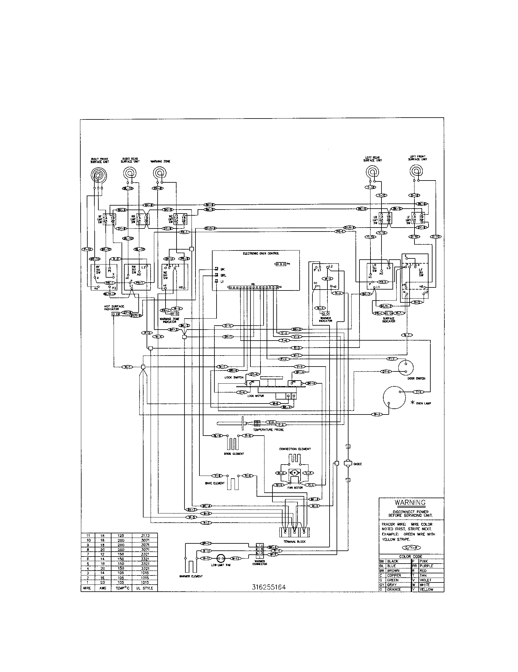 Kenmore 79095912200 wiring schematic diagram