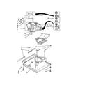 Kenmore Elite 11023034101 machine base diagram