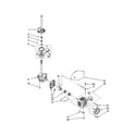 Kenmore 11023922201 brake/clutch/gearcase/motor/pump diagram