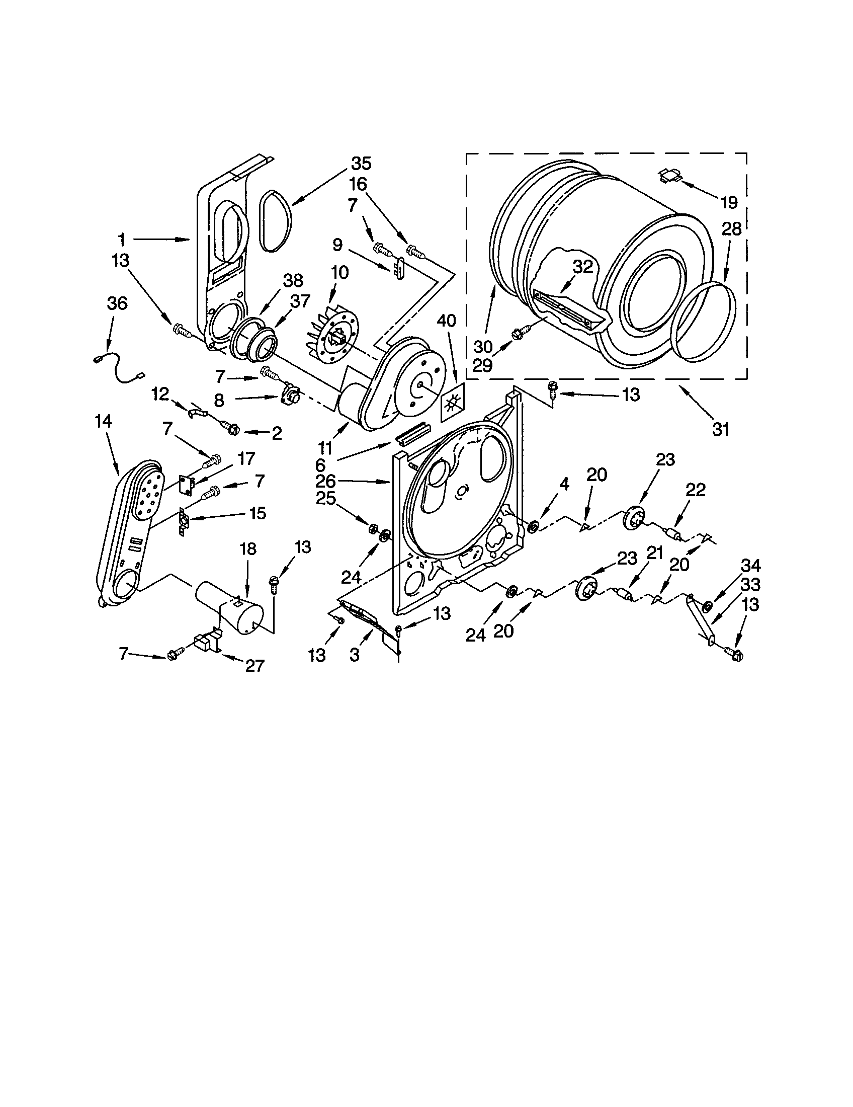 Kenmore 11074112200 bulkhead diagram