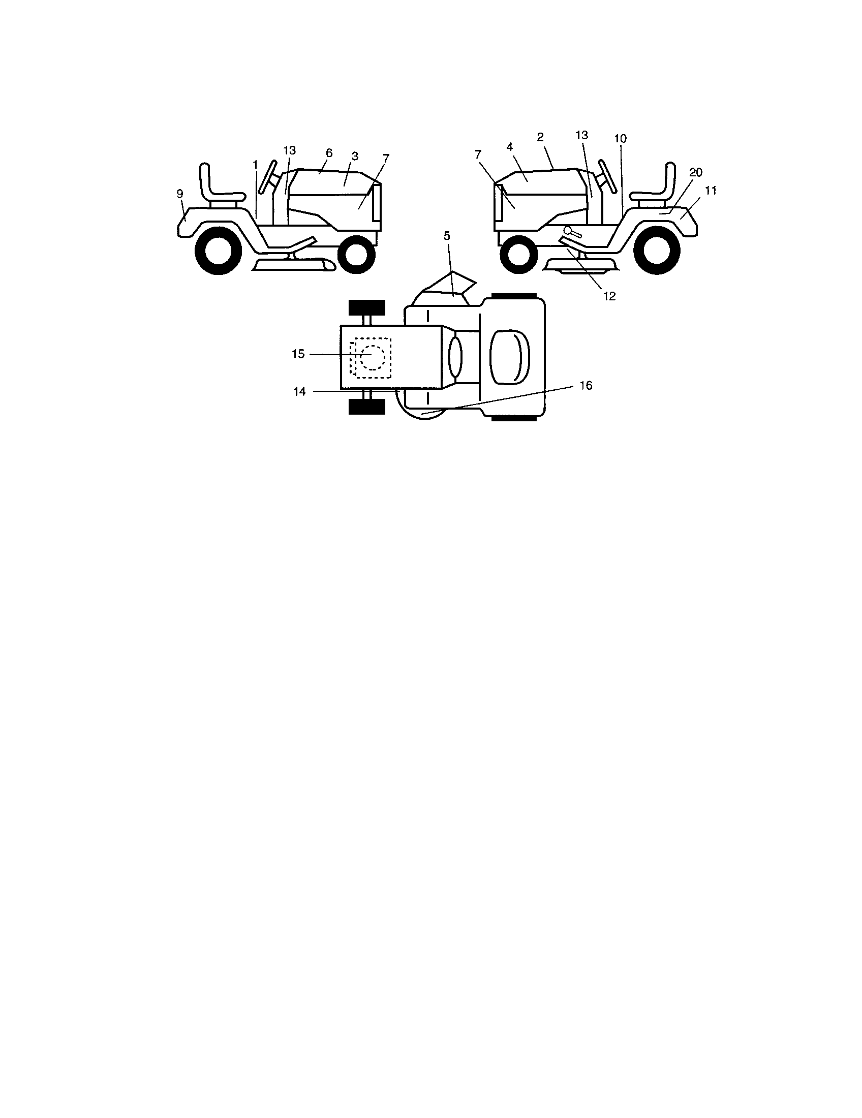 Craftsman 917272660 decals diagram