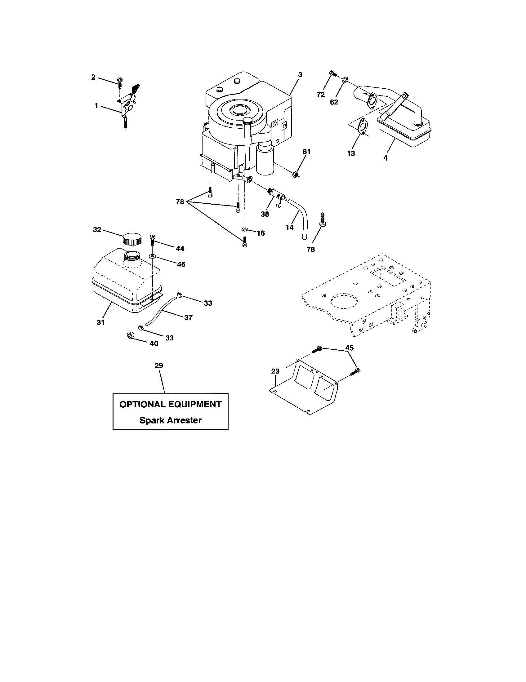 Craftsman 917272650 engine diagram