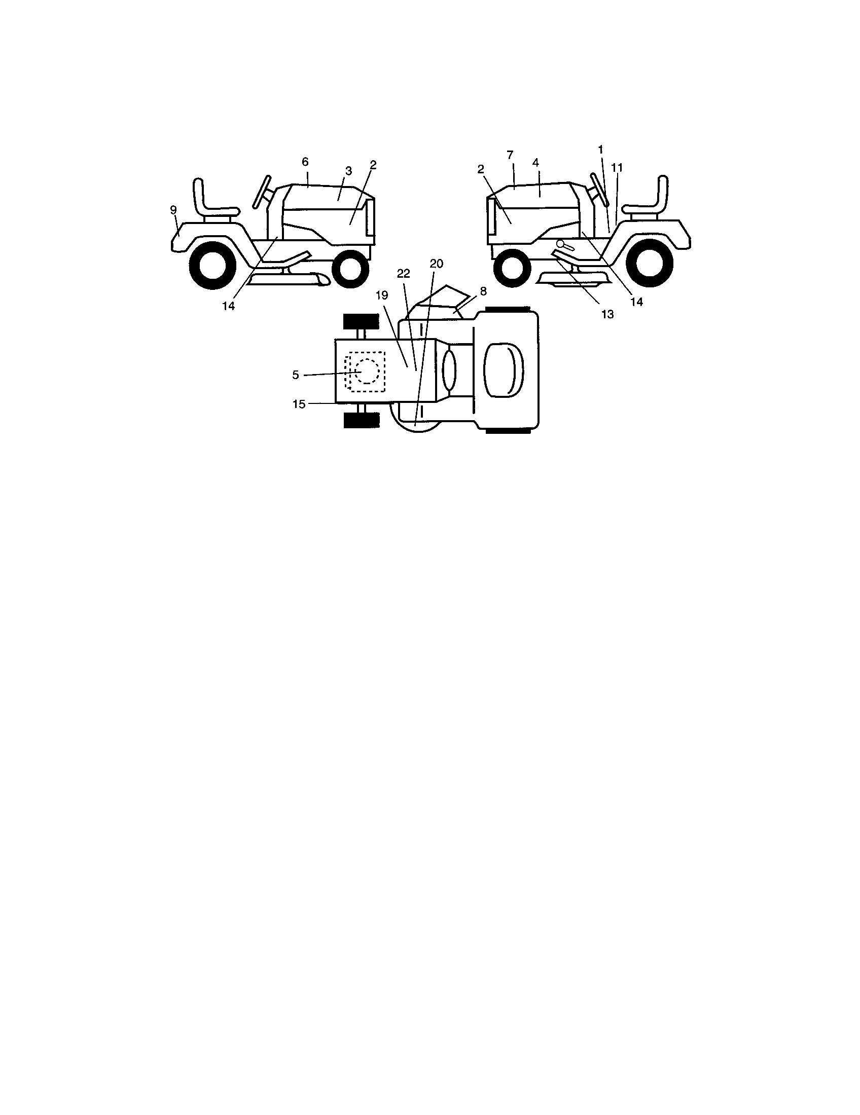 Craftsman 917272920 decals diagram