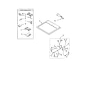 Kenmore 11064082200 dryer top diagram