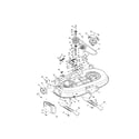 Craftsman 247274320 deck and brake assemblies diagram