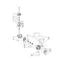 Kenmore 11024902200 brake/clutch/gearcase/motor/pump diagram
