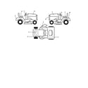 Poulan 917279710 decals diagram