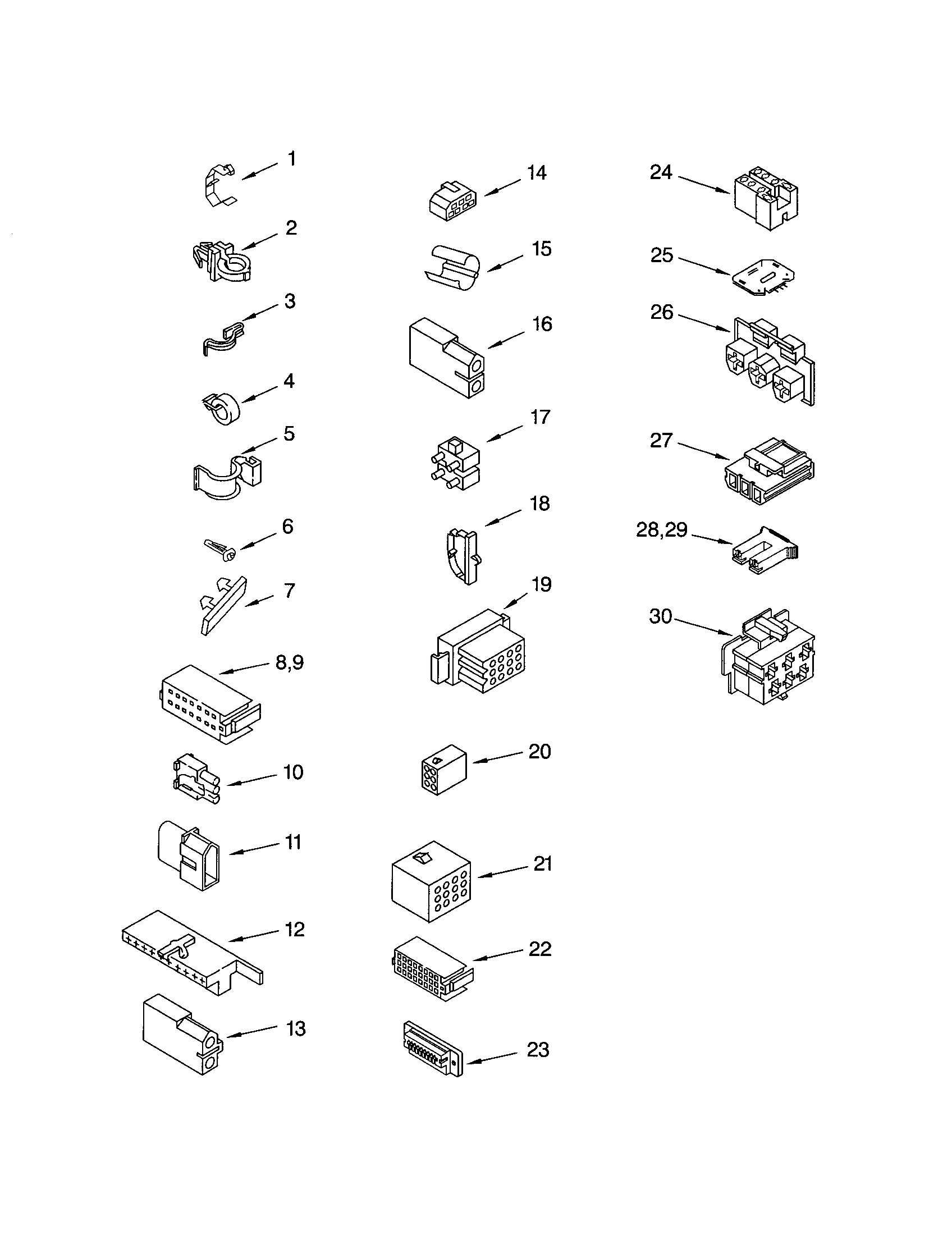 Kenmore 11022894102 wiring harness diagram