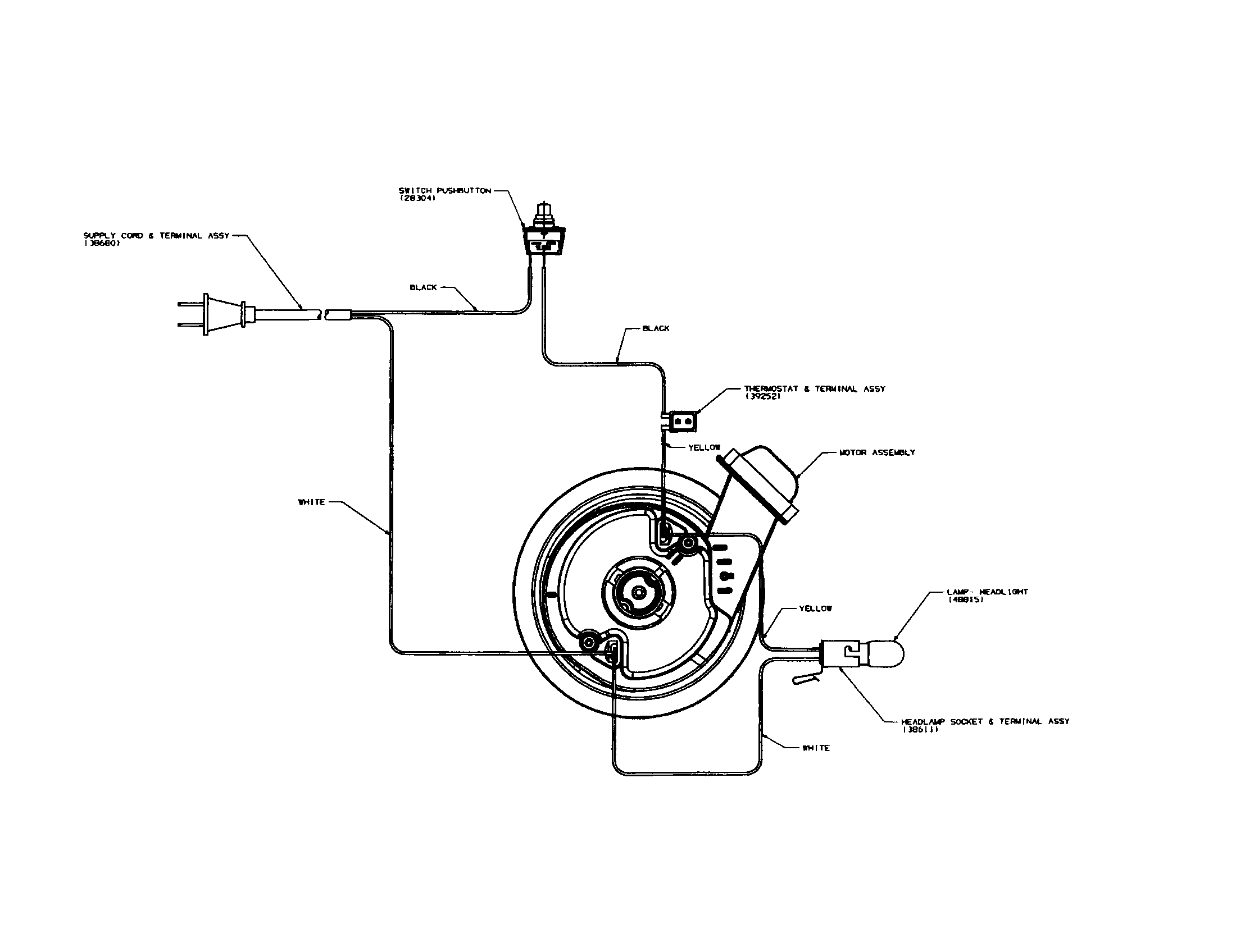 Eureka 4386AT-2 wiring diagram diagram