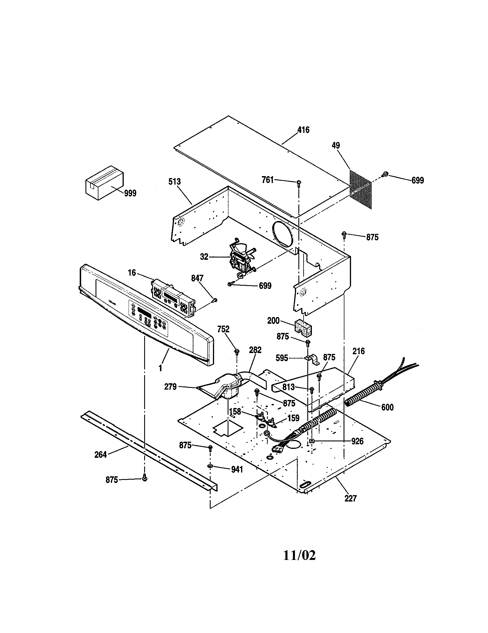 Kenmore 91147713200 control diagram