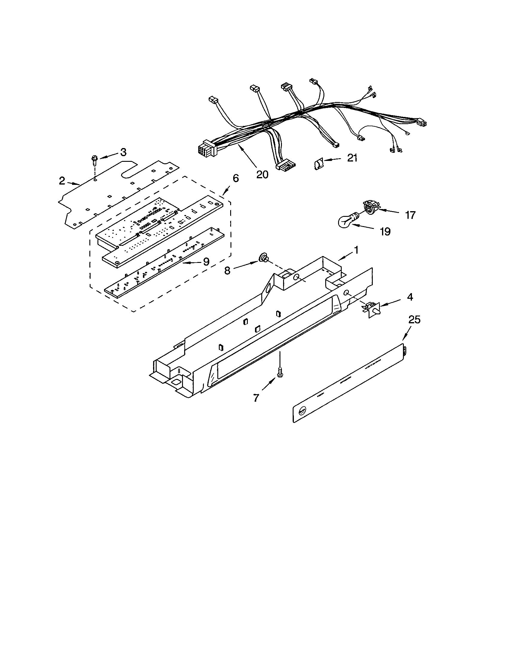 Kenmore 10653276300 control diagram