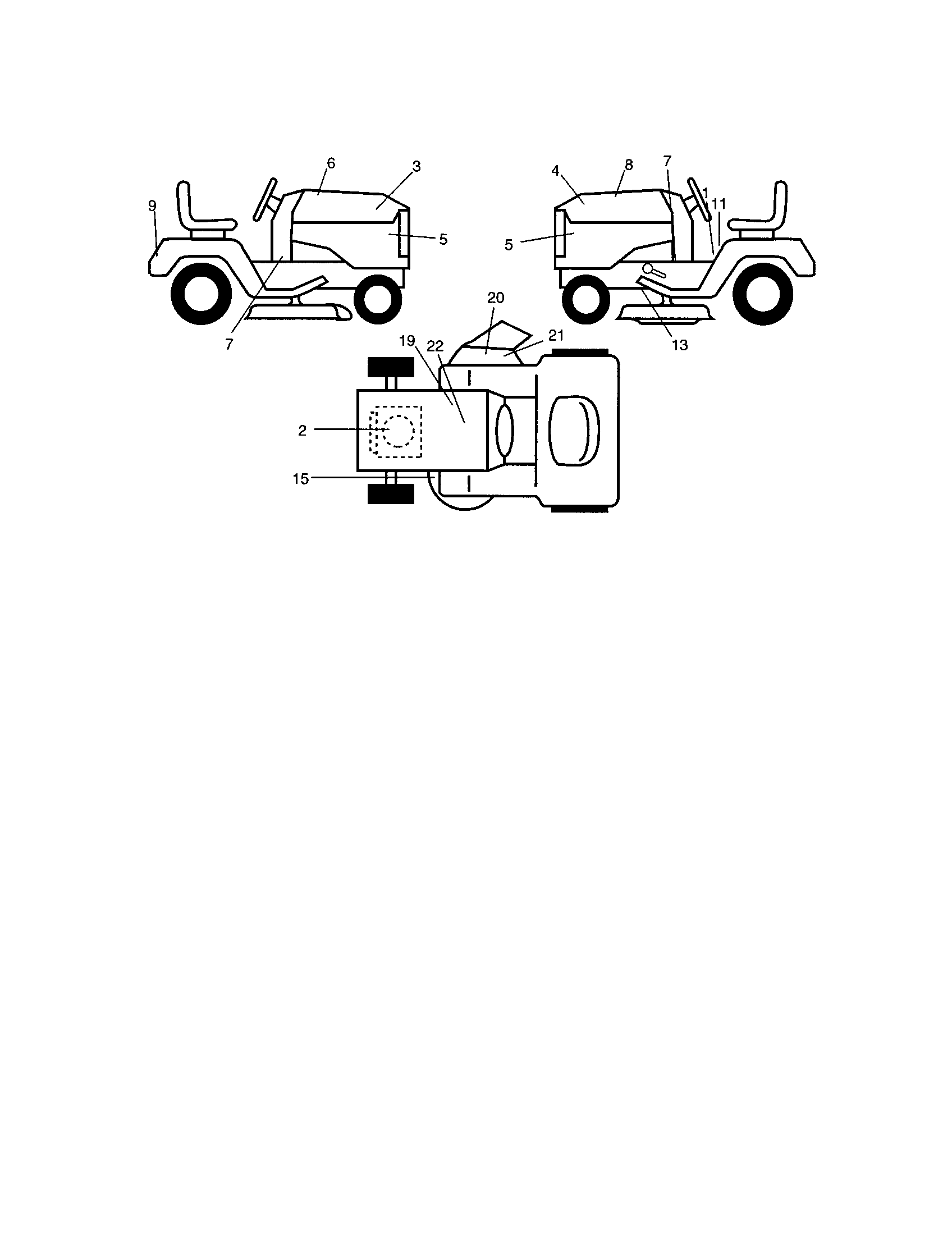 Craftsman 917272911 decals diagram