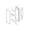 Kenmore 10652299100 refrigerator door diagram